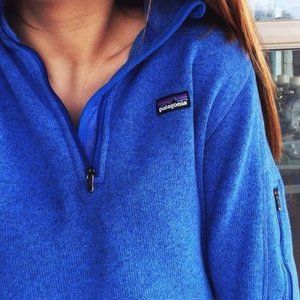 Patagonia - Cobalt Blue Quarter Zip Better Sweater